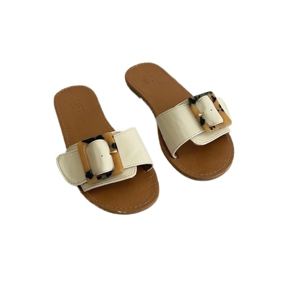 LOFT Outlet Buckle Slide Sandals - Picture 7 of 10